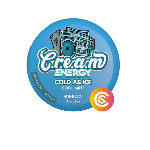 C.r.e.a.m Cold As Ice ENERGY Snus Core